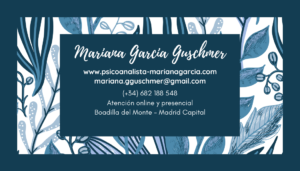 Mariana García - Psicoanalista